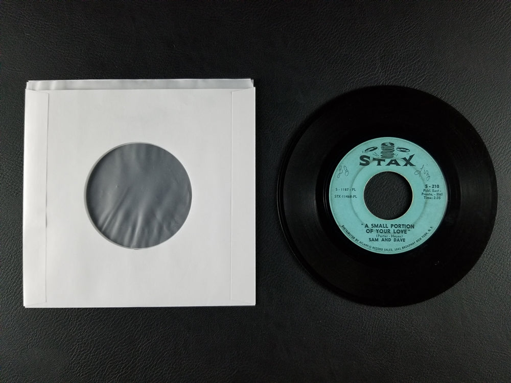 Sam and Dave - When Something Is Wrong With My Baby / Small Portion of Your Love (1967, 7'' Single)