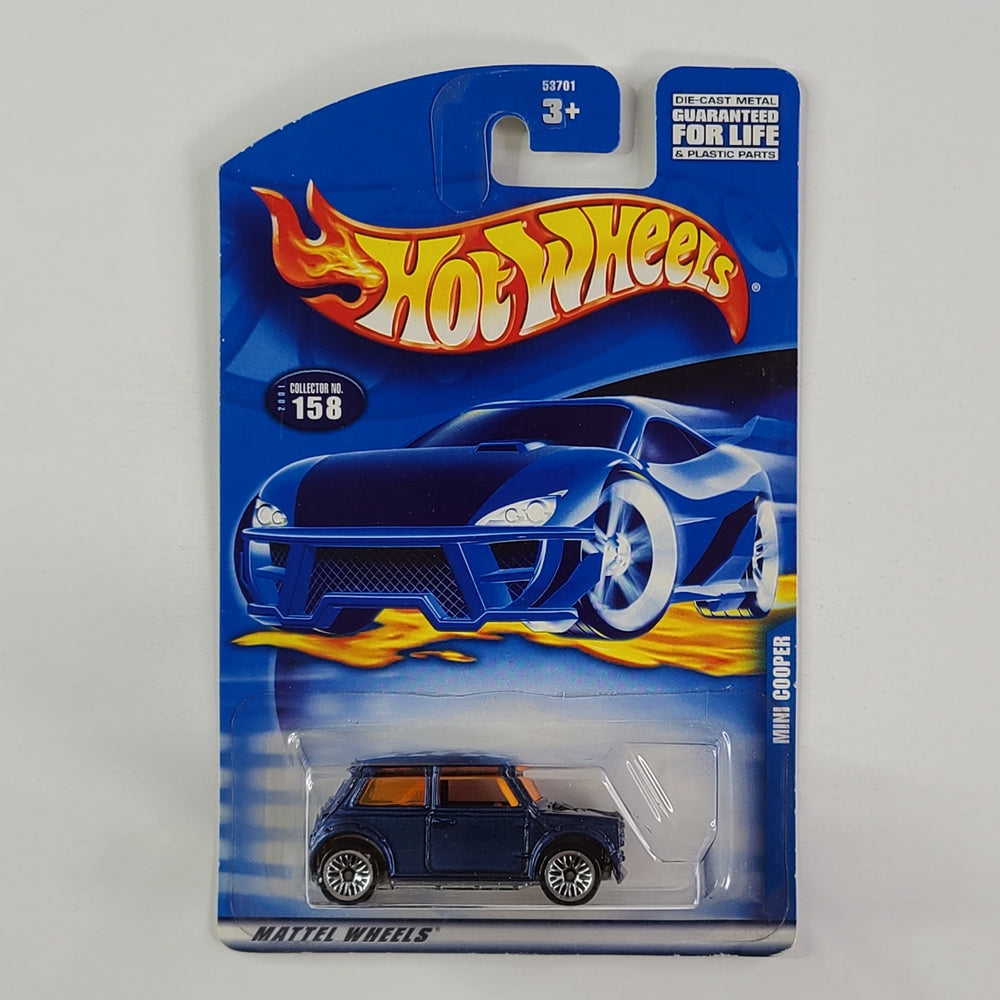 Hot Wheels - Mini Cooper (Metallic Dark Blue)