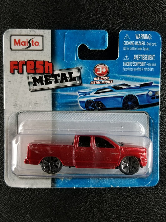 Maisto Fresh Metal - 2002 Dodge Ram Quad Cab (Red)