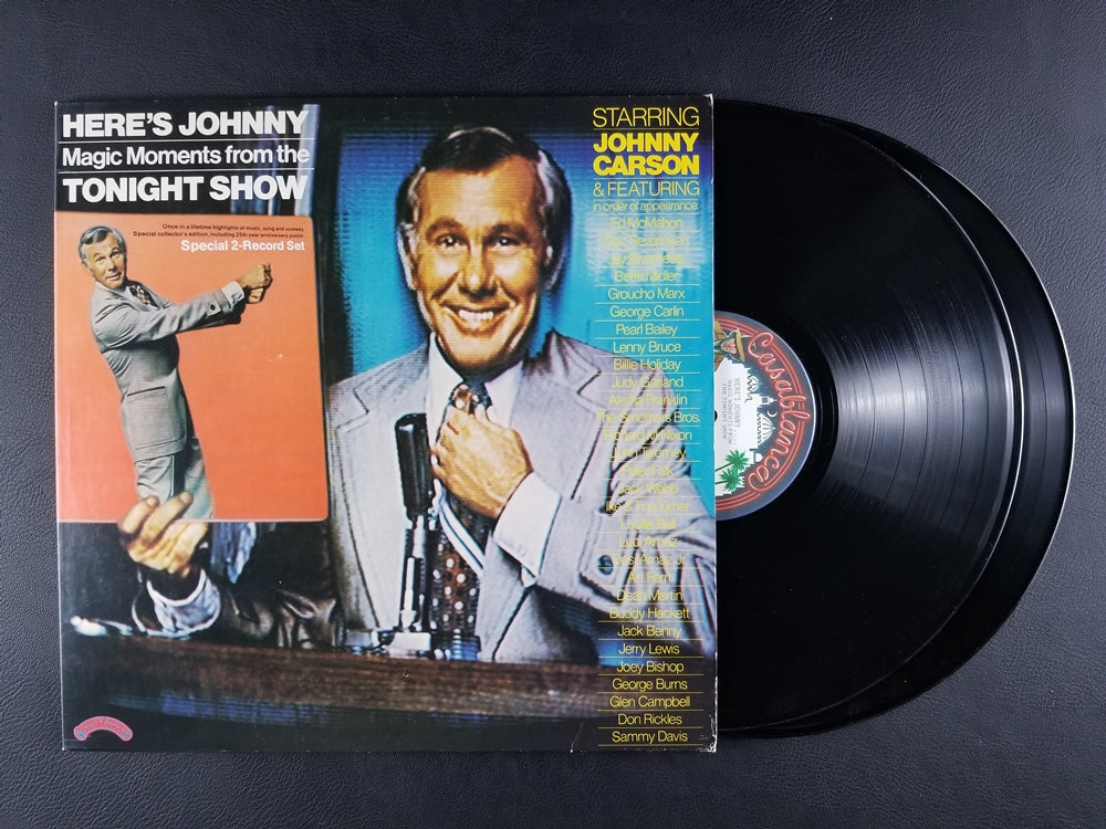 Johnny Carson - Here's Johnny: Magic Moments from The Tonight Show (1974, 2xLP)