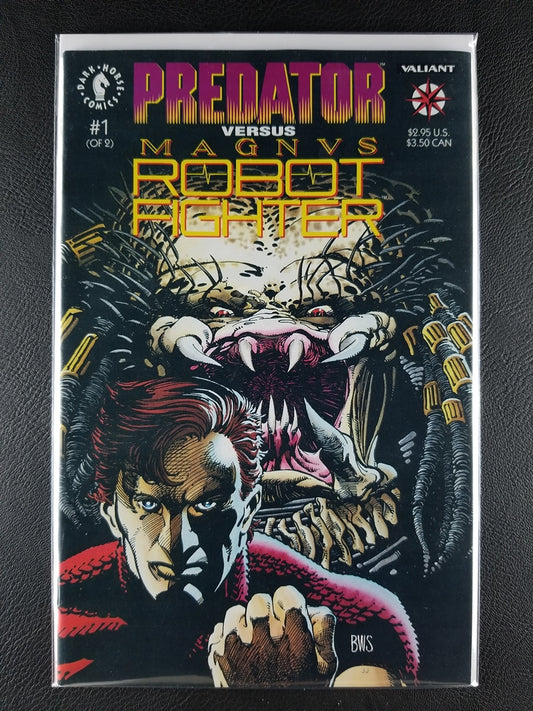 Predator vs. Magnus Robot Fighter #1 (Dark Horse/Valiant, November 1992)