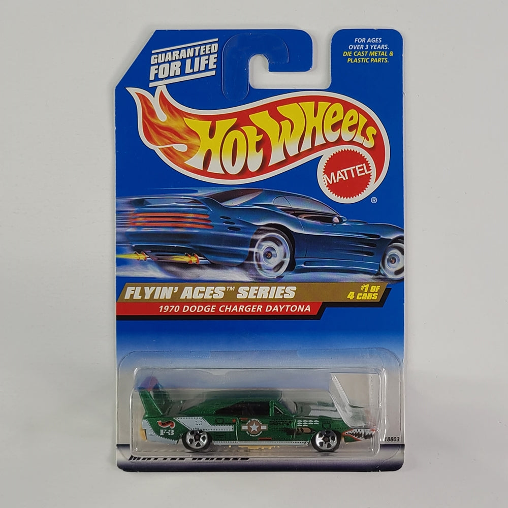 Hot Wheels - 1970 Dodge Charger Daytona (Metallic Green)