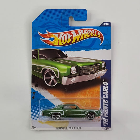 Hot Wheels - '70 Monte Carlo (Forest Green)