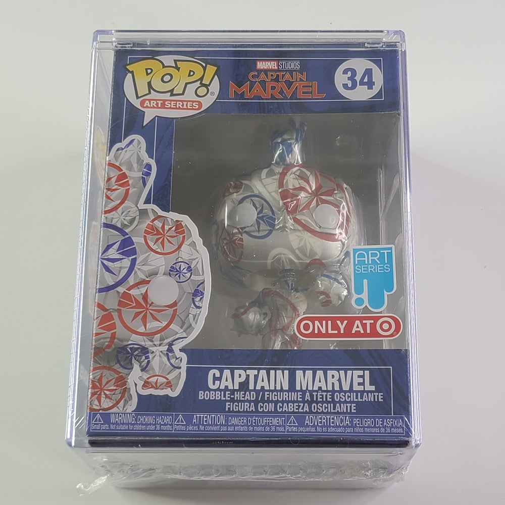 Funko Pop! Art Series - Captain Marvel #34 [Target Exclusive]