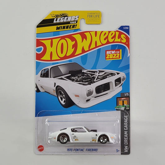 Hot Wheels - 1970 Pontiac Firebird (White) [New for 2022]