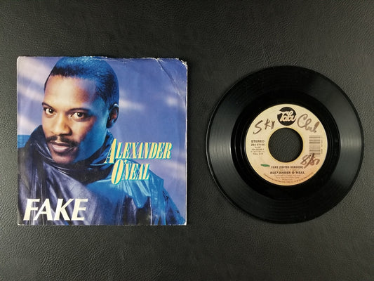 Alexander O'Neal - Fake (1987, 7'' Single)