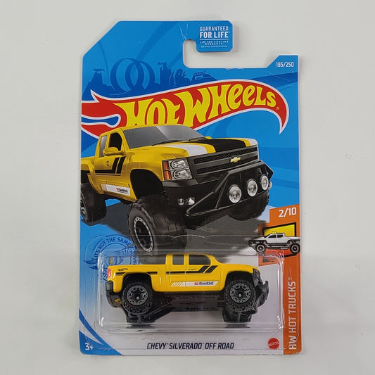 Hot Wheels - Chevy Silverado Off Road (Yellow)