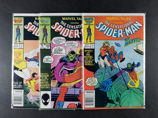 Marvel Tales [Spider-Man] #194-196 Set (Marvel, 1986-87)