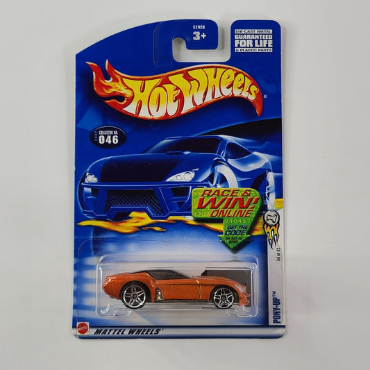 Hot Wheels - Pony-Up (Metalflake Orange)