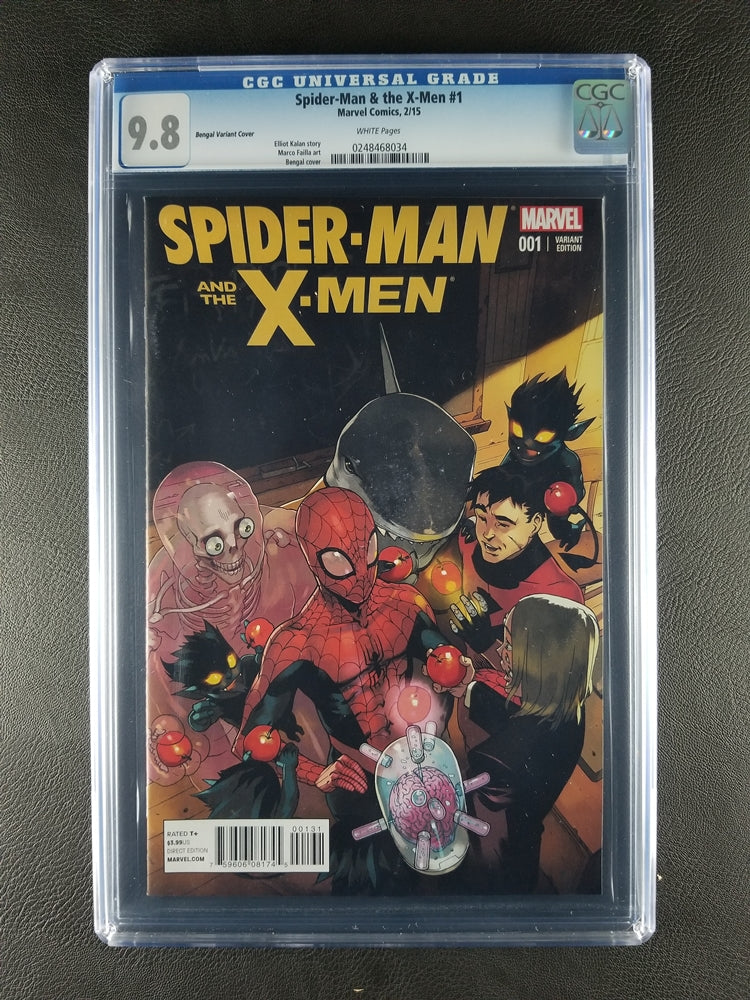 Spider-Man and the X-Men #1B (Marvel, February 2015) [9.8 CGC]