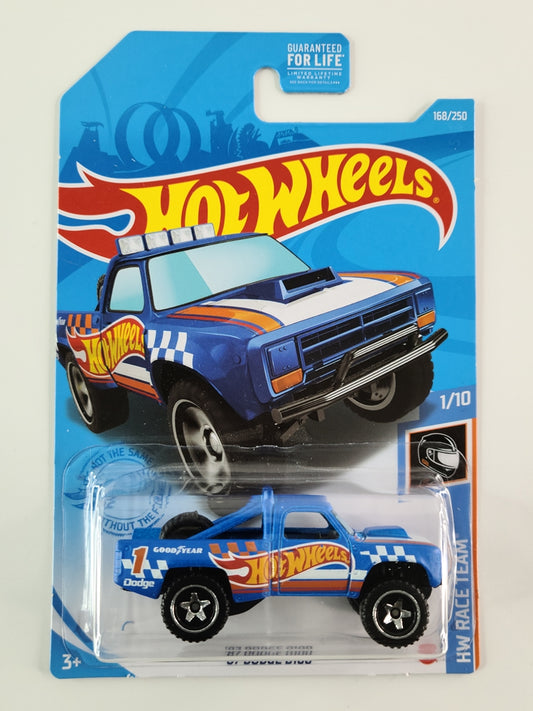 Hot Wheels - '87 Dodge D100 (Blue)