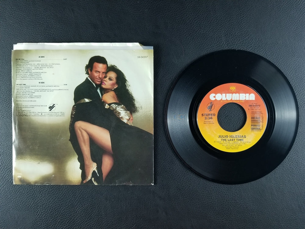 Julio Iglesias and Diana Ross - All of You (1984, 7'' Single)