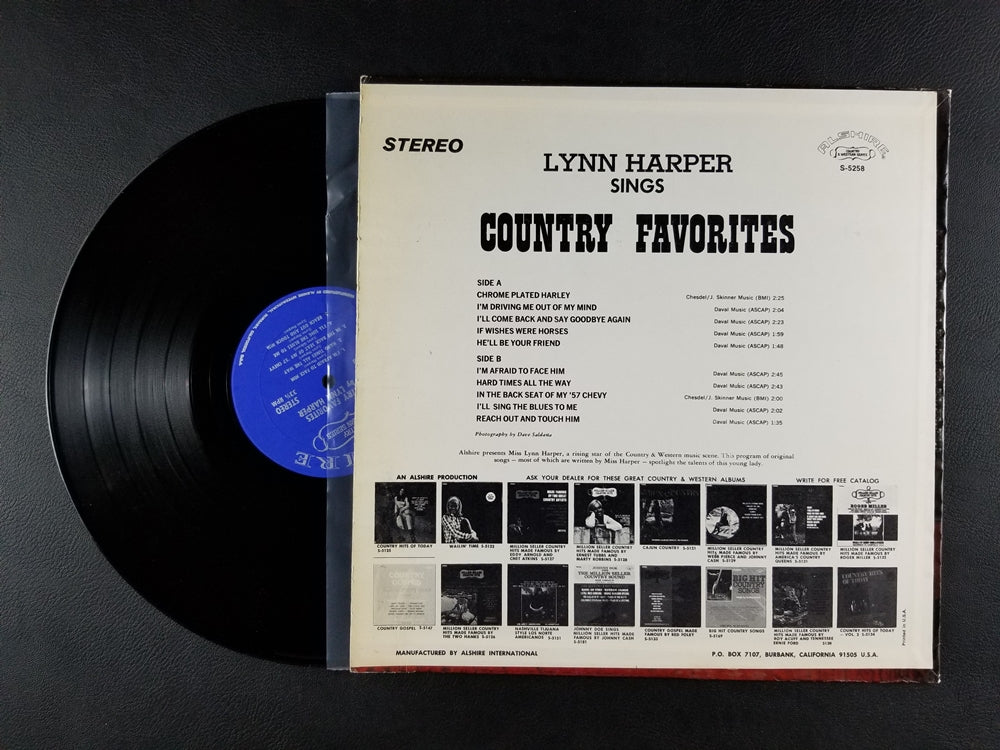 Lynn Harper - Sings Country Favorites (1972, LP)