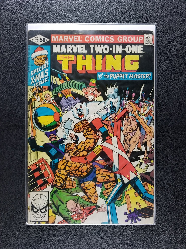 Marvel Two-in-One [1st Series] [The Thing] #74 (Marvel, April 1981)