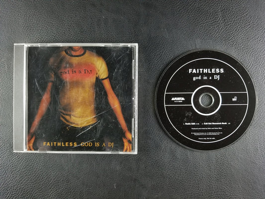 Faithless - God is a DJ (1998, CD Single) [Promo]