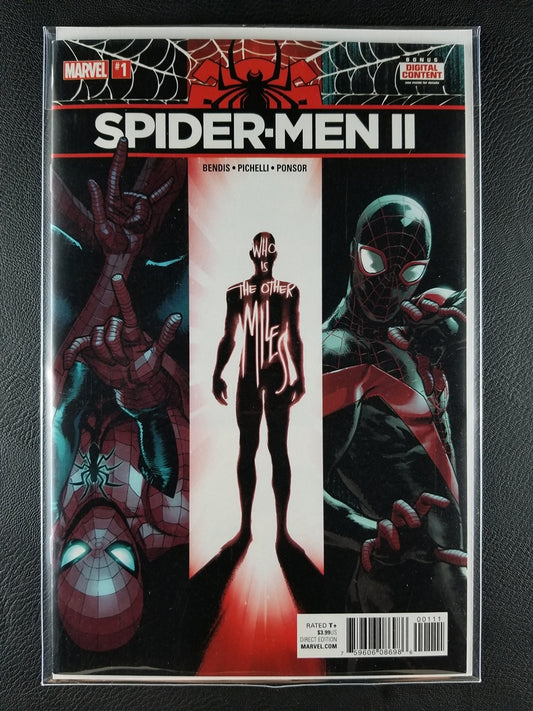 Spider-Men II #1A, 2A, 3A Set (Marvel, 2017)