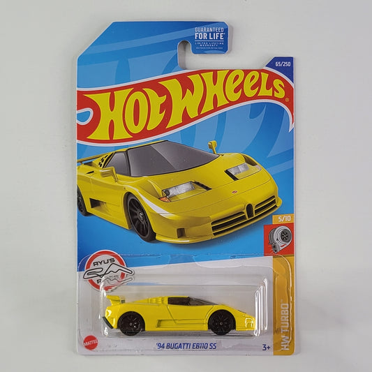 Hot Wheels - '94 Bugatti EB110 SS (Giallo Bugatti)