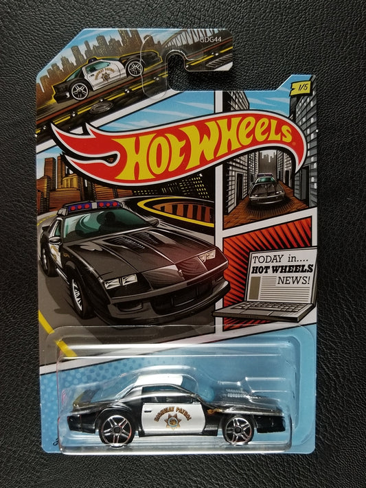 Hot Wheels - '85 Chevrolet Camaro (Black) [1/5 - 2020 HW Police]