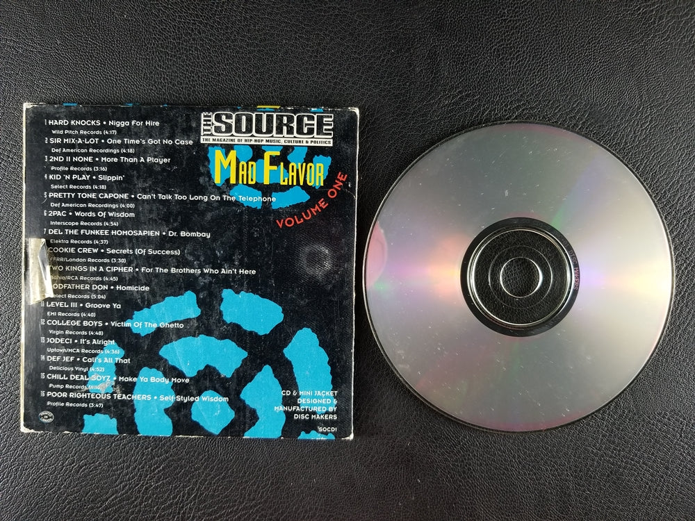 Various - The Source - Mad Flavor (Volume 1) (1992, CD Sampler)