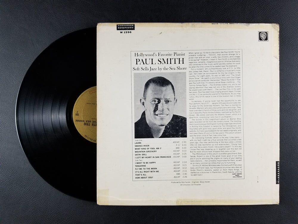 The Paul Smith Trio - He Sells Jazz by the Sea Short (1965, LP)