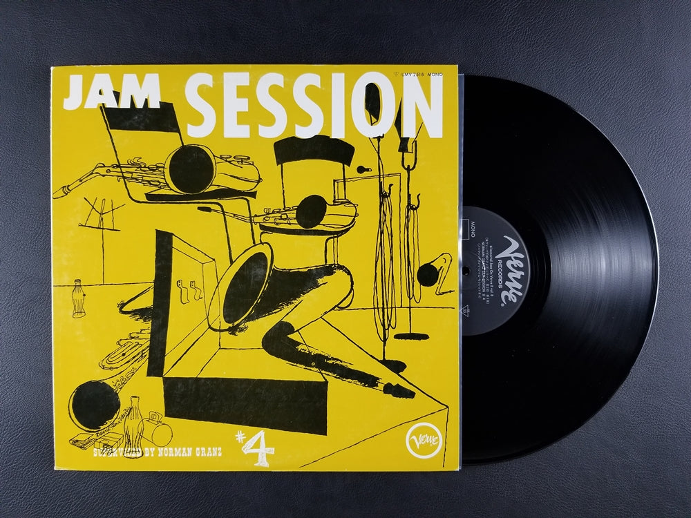 Various - Norman Granz' Jam Session #4 (1982, LP)