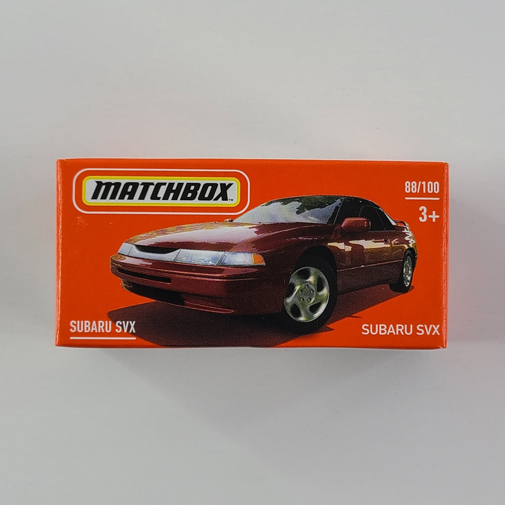 Matchbox - Subaru SVX (Metalflake Red) [Small Box]