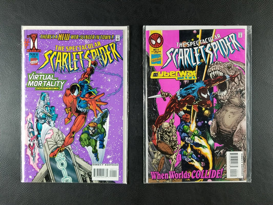 The Spectacular Scarlet Spider #1 & 2 Set (Marvel, 1995)