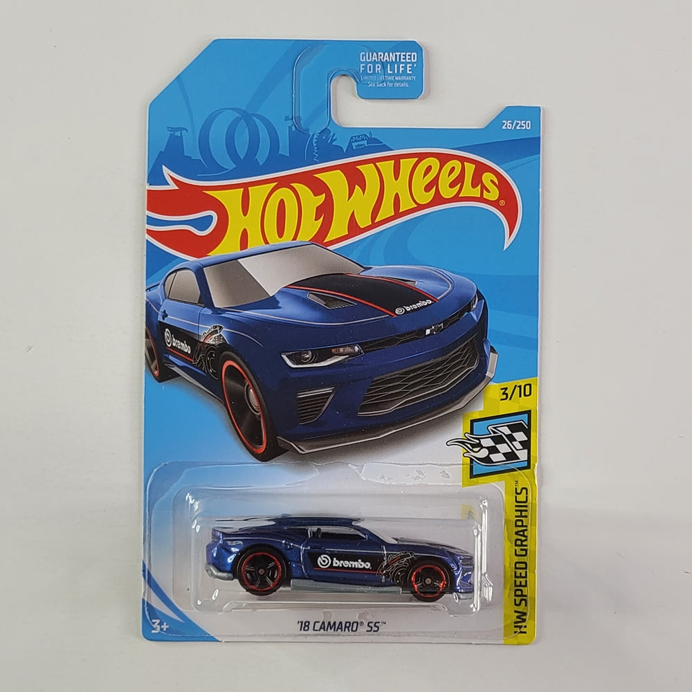 Hot Wheels - '18 Camaro SS (Dark Blue)