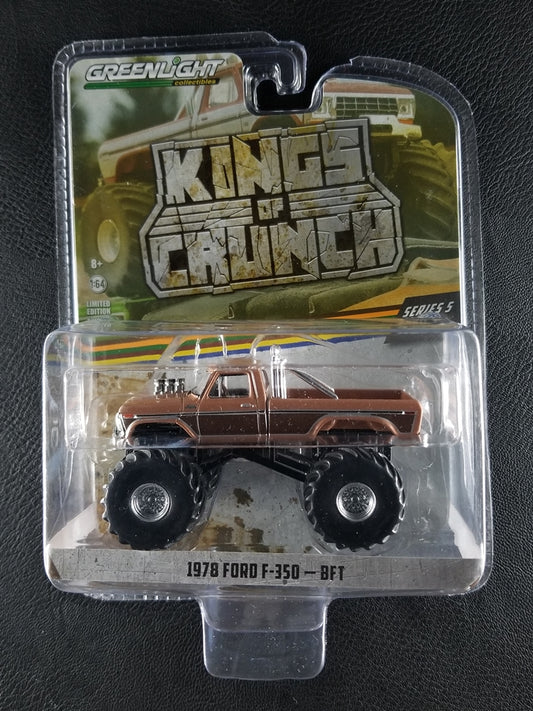 Greenlight - 1978 Ford F-350 - BFT (Light Brown) [Kings of Crunch (Series 5); Limited Edition]