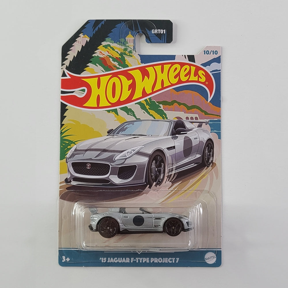 Hot Wheels - '15 Jaguar F-Type Project 7 (Metalflake Glossy Gray)