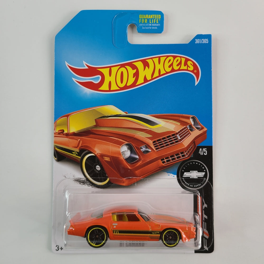 Hot Wheels - '81 Camaro (Orange)