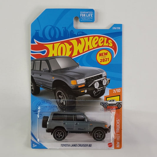 Hot Wheels - Toyota Land Cruiser 80 (Glossy Dark Gray)