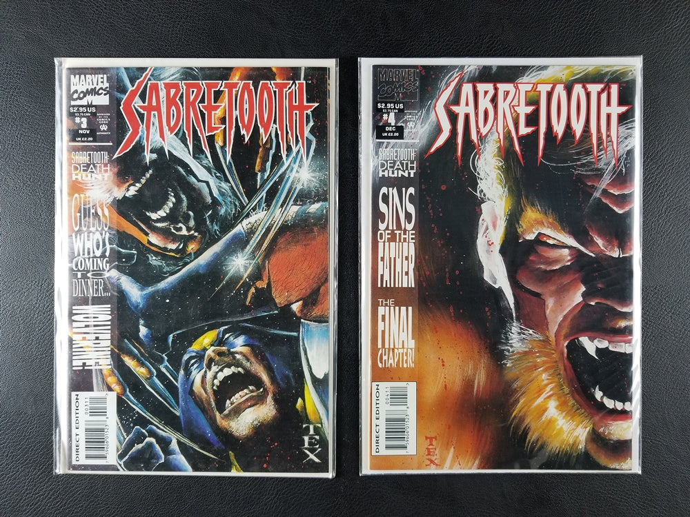 Sabretooth [1st Series] #1-4 Set (Marvel, 1993)