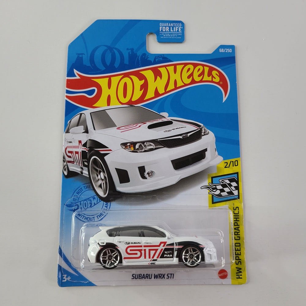 Hot Wheels - Subaru WRX STI (White)