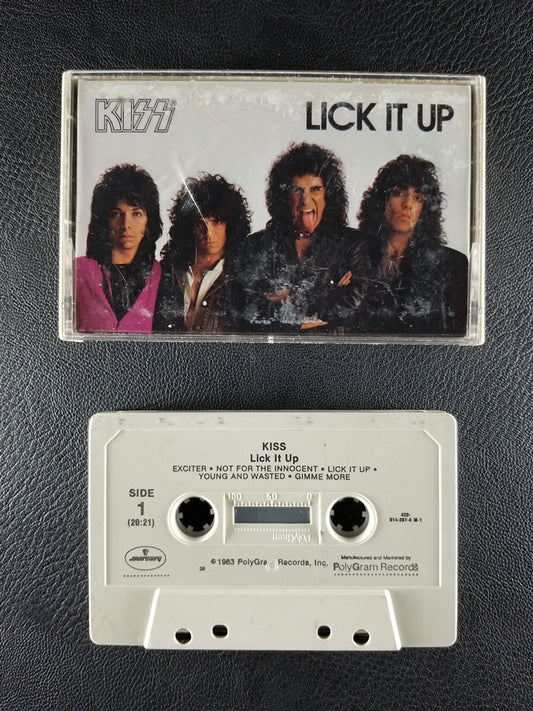 KISS - Lick It Up (1983, Cassette)