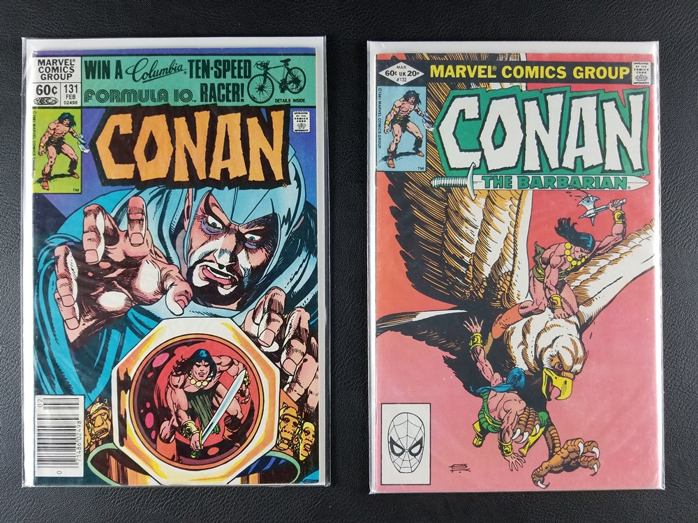 Conan the Barbarian #131-140 Set (Marvel, 1982)