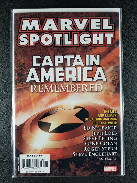 Marvel Spotlight: Captain America Remembered #0 (Marvel, June 2007)