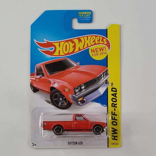 Hot Wheels - Datsun 620 (Red) [HW Off-Road: HW Hot Trucks (2014) - 139/250] [New for 2014]