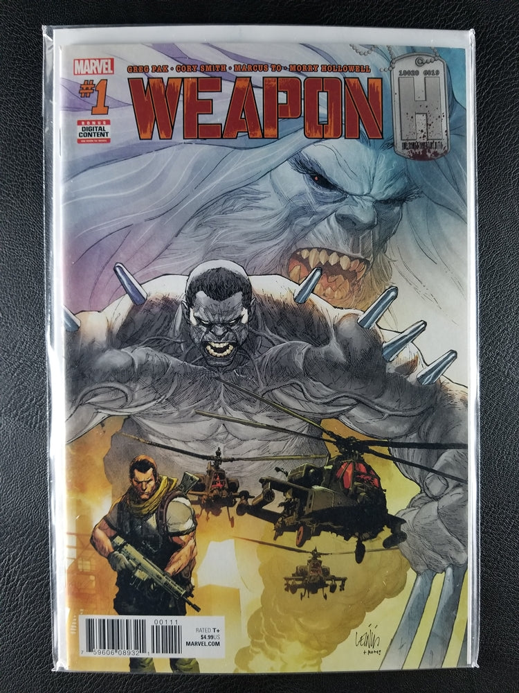 Weapon H #1A (Marvel, May 2018)