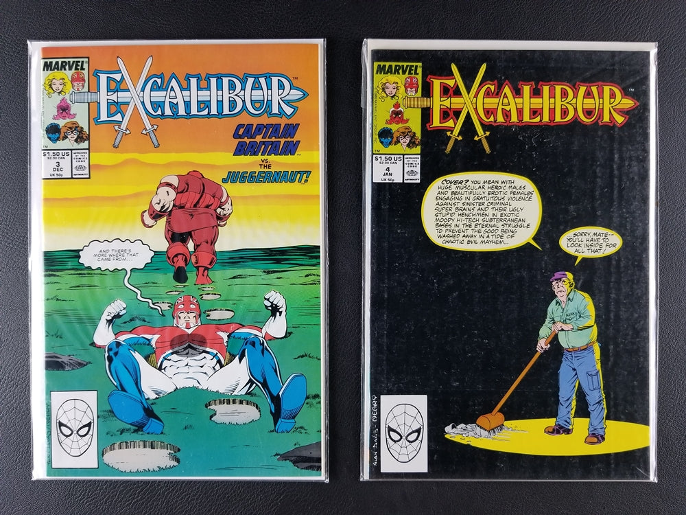 Excalibur [1st Series] #1-10 Set (Marvel, 1988-89)