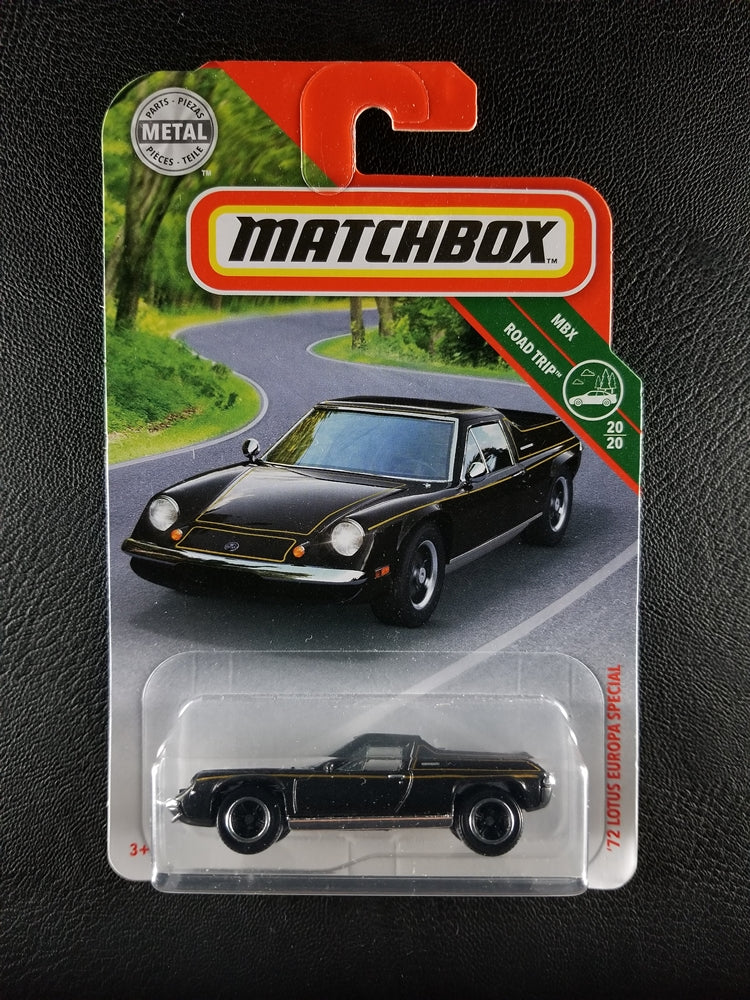 Matchbox - '72 Lotus Europa Special (Metalflake Black) [20/20 - MBX Road Trip]