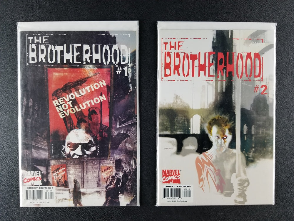 The Brotherhood #1-9 Set (Marvel, 2001-02)