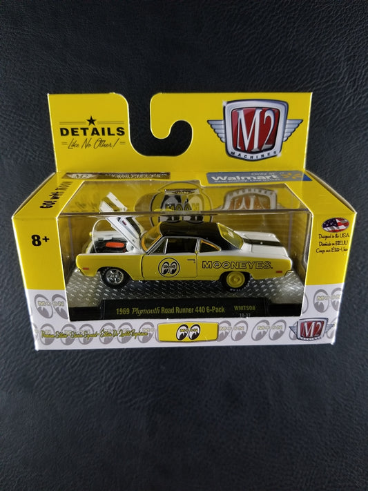 M2 - 1969 Plymouth Road Runner 440 6-Pack (Yellow) [1 of 7800] [Wal-Mart Exclusive]