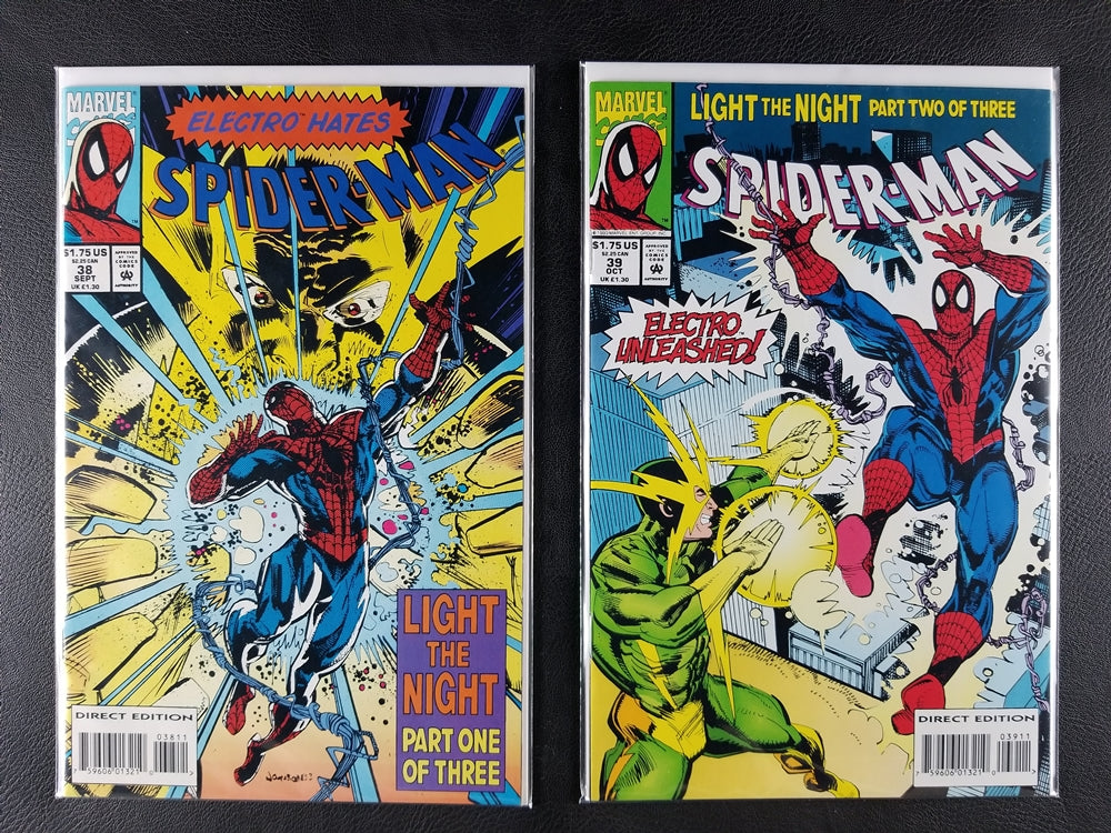 Spider-Man [1990] #38-40 Set (Marvel, 1993)