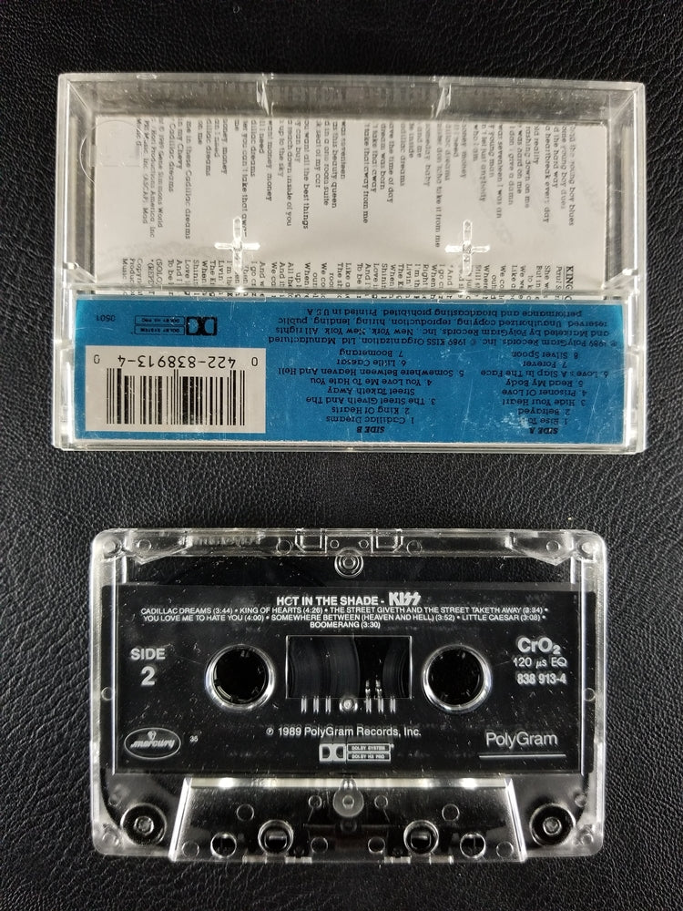 KISS - Hot in the Shade (1989, Cassette)