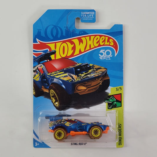 Hot Wheels - Sting Rod II (Dark Blue) [Treasure Hunt]