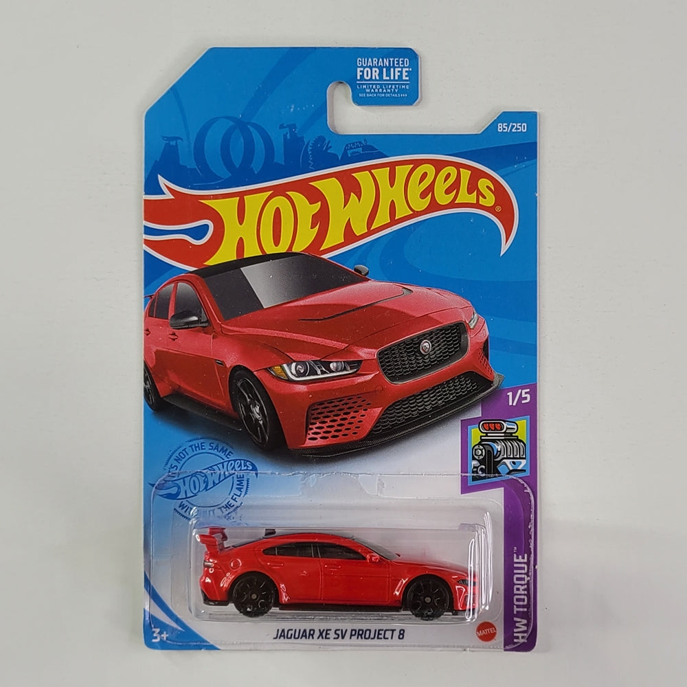 Hot Wheels - Jaguar XE SV Project 8 (Red)