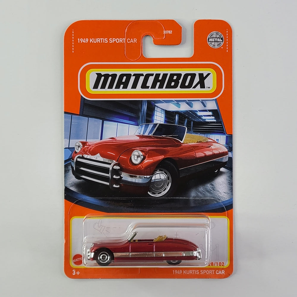 Matchbox - 1949 Kurtis Sports Car (Dark Red)