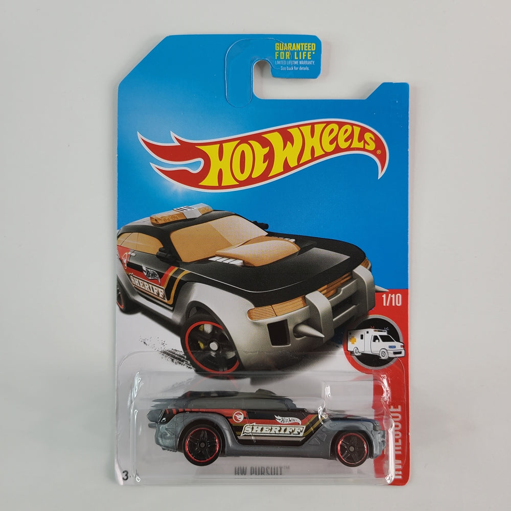 Hot Wheels - HW Pursuit (Black) [Treasure Hunt]