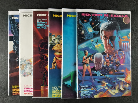 Nick Fury vs S.H.I.E.L.D. #1-6 Set (Marvel, 1988)